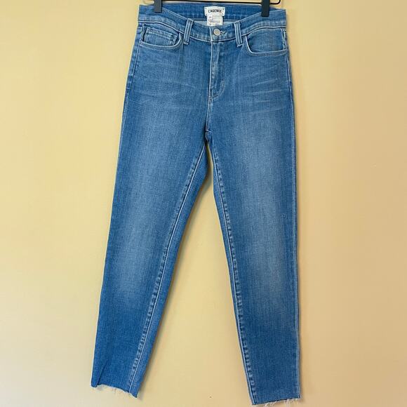 NWT L'Agence El Matador French Slim Jeans 25 0 Light Denim Skinny Straight - Picture 6 of 9